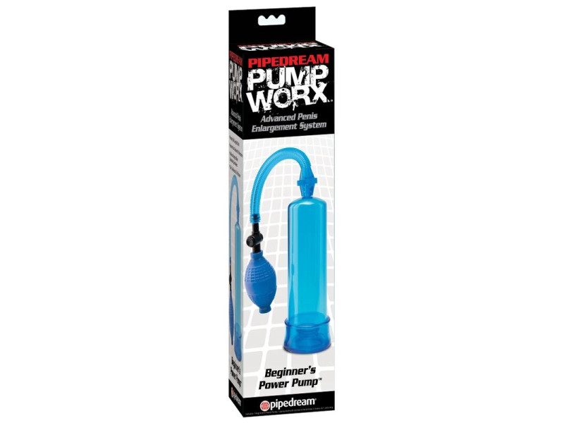 PUMP WORX - BEGINNERS POWER PUMP CLEAR - BLUE