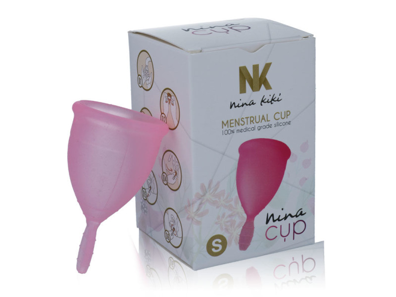 NINA KIKÍ - MENSTRUAL CUP PINK - SIZE S