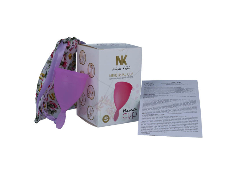 NINA KIKÍ - MENSTRUAL CUP PURPLE - SIZE S