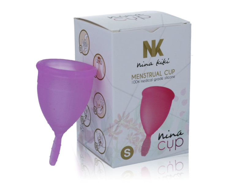 NINA KIKÍ - MENSTRUAL CUP PURPLE - SIZE S