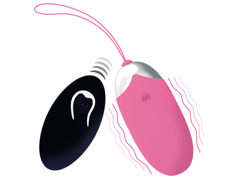 INTENSE - FLIPPY II VIBRATING EGG WITH REMOTE CONTROL PINK