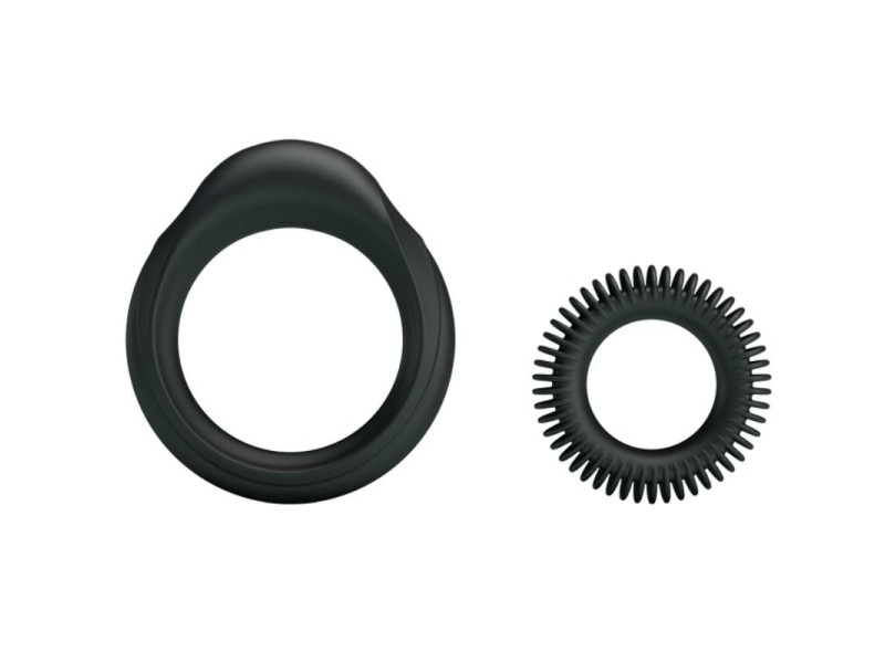 BAILE - KIT 2 SILICONE RINGS RING MANHOOD