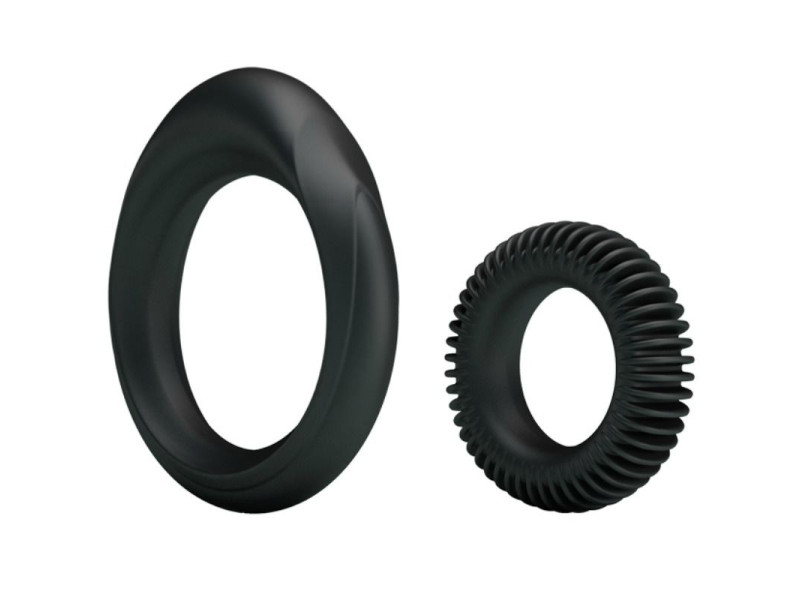 BAILE - KIT 2 SILICONE RINGS RING MANHOOD