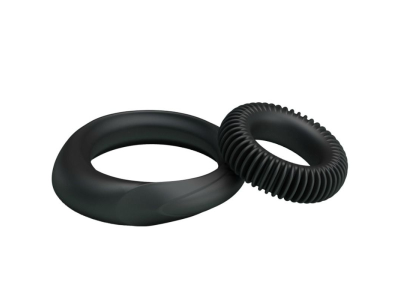 BAILE - KIT 2 SILICONE RINGS RING MANHOOD