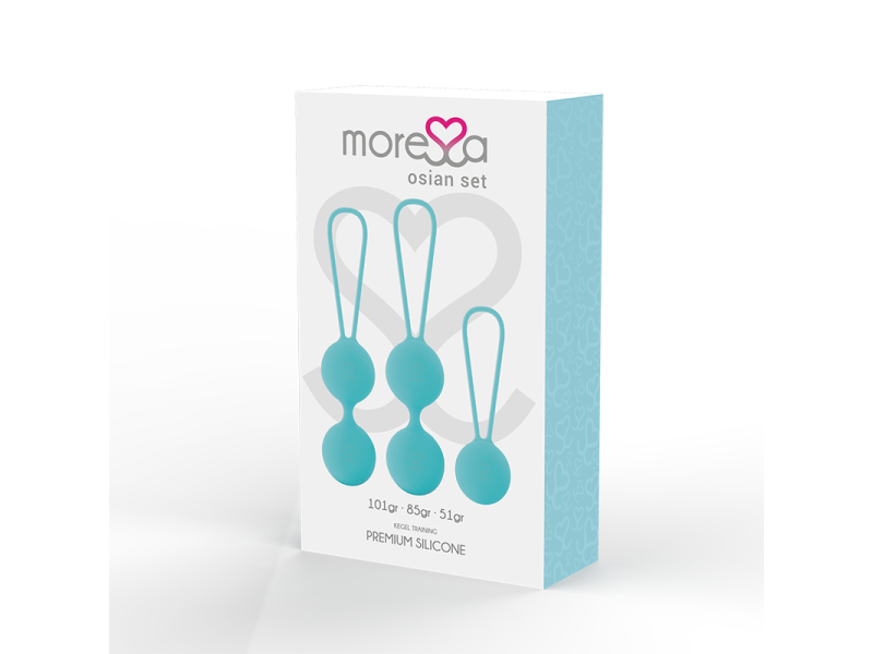 MORESSA - OSIAN SET PREMIUM TURQUOISE SILICONE