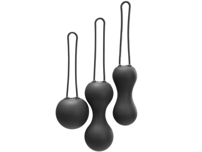 JE JOUE - AMI KEGEL BALLS - BLACK