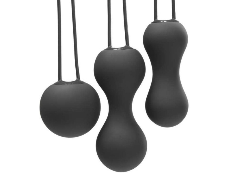 JE JOUE - AMI KEGEL BALLS - BLACK