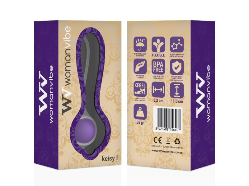 WOMANVIBE - KEISY I BALL GEISHA SILICONE