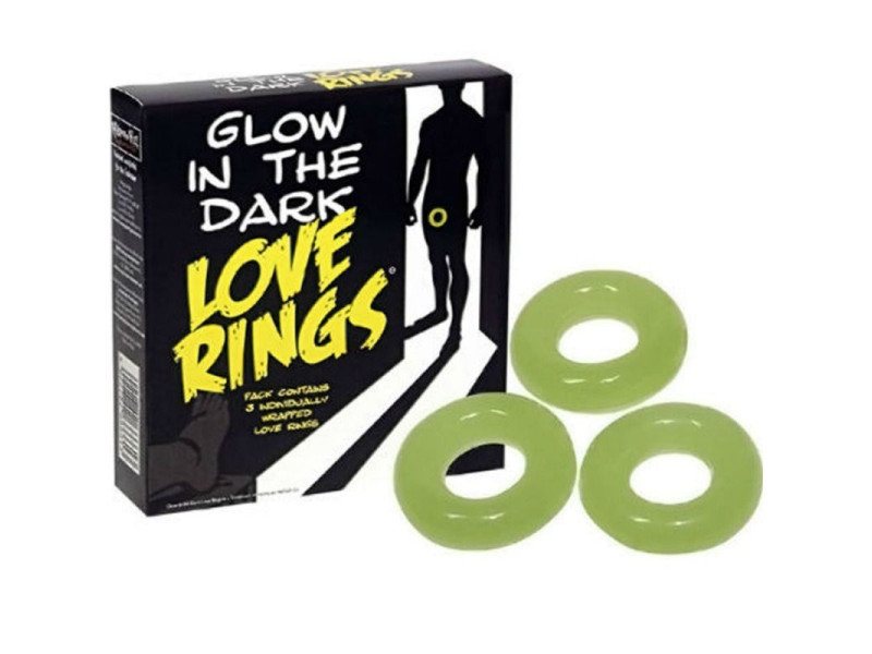 SPENCER & FLEETWOOD - PACK 3 FLUORESCENT RINGS