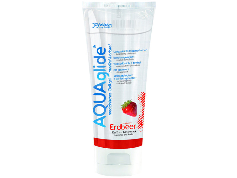 JOYDIVISION AQUAGLIDE - STRAWBERRY LUBRICANT 100 ML