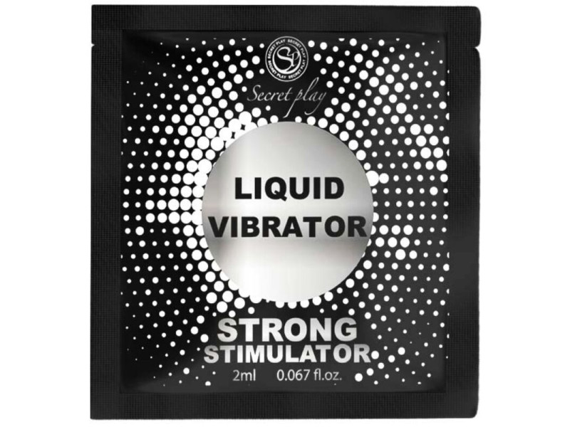 SECRETPLAY - SINGLE DOSE VIBRATOR LIQUID STRONG 2 ML