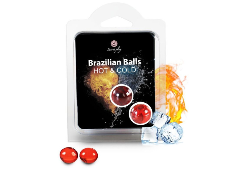 SECRETPLAY - BRAZILIAN BALLS HEAT & COLD EFFECT 2 UNITS