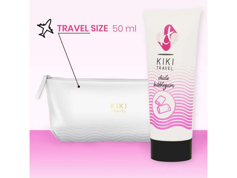 KIKÍ TRAVEL - BUBBLEGUM LUBRICANT 50 ML