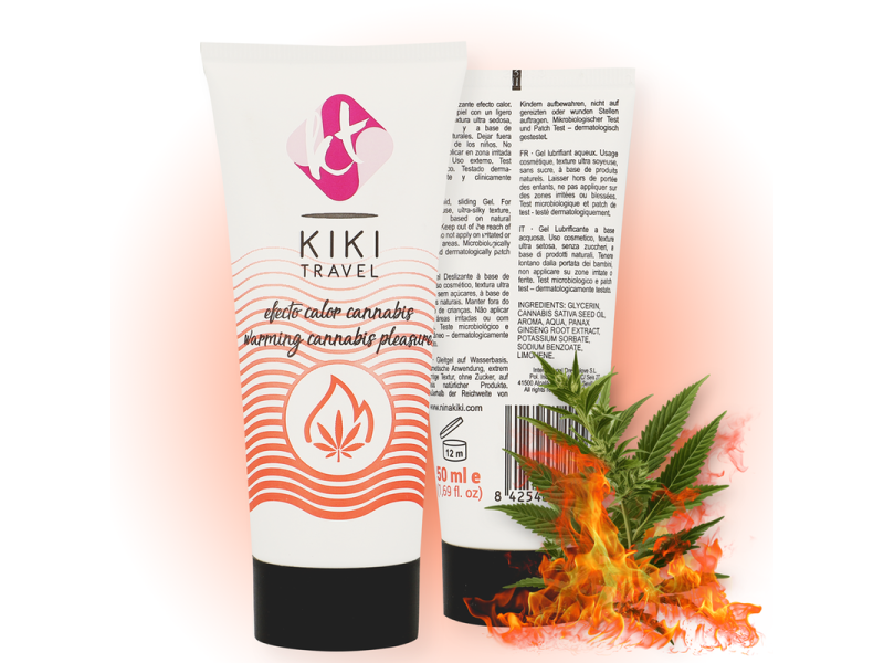 KIKÍ TRAVEL - CANNABIS HOT EFFECT LUBRICANT 50 ML