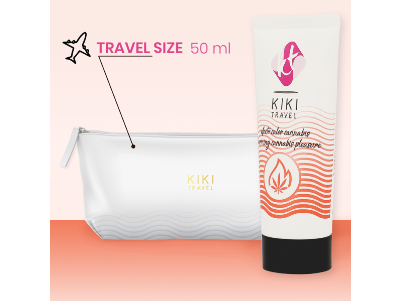 KIKÍ TRAVEL - CANNABIS HOT EFFECT LUBRICANT 50 ML