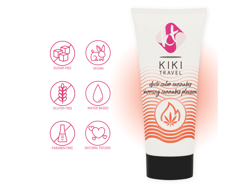 KIKÍ TRAVEL - CANNABIS HOT EFFECT LUBRICANT 50 ML