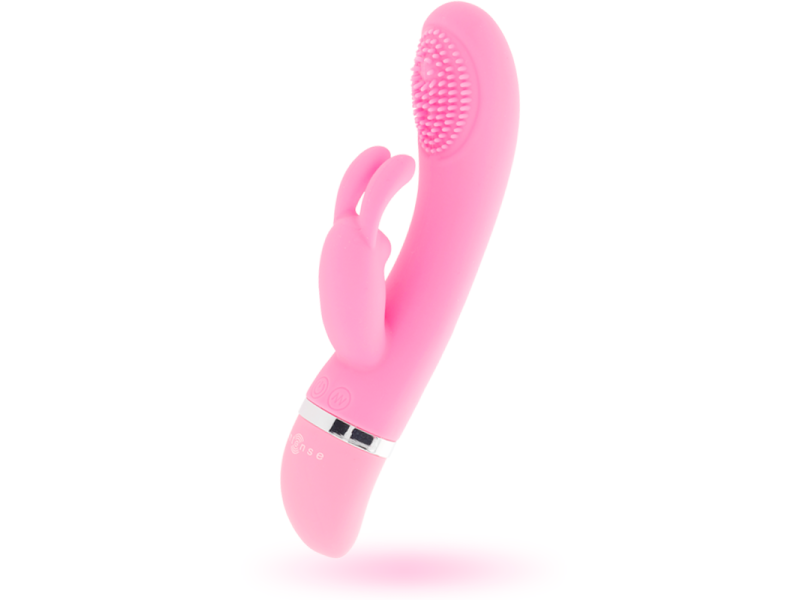 INTENSE - SUSY OSCILLATING VIBRATOR SILICON RABBIT PINK