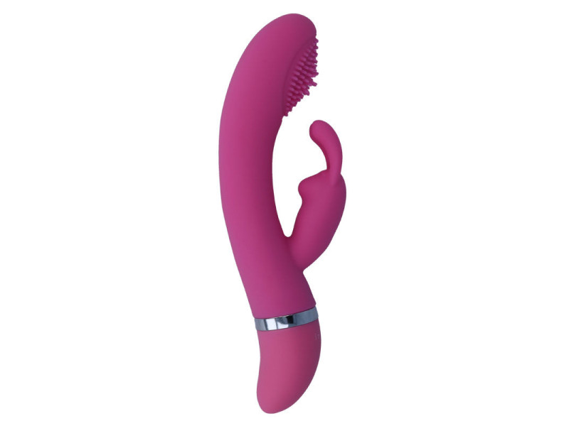 INTENSE - SUSY OSCILLATING VIBRATOR SILICON RABBIT PINK