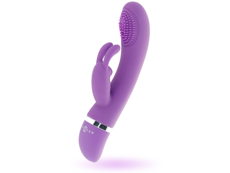 INTENSE - SUSY SILICON RABBIT LILAC OSCILLATING VIBRATOR