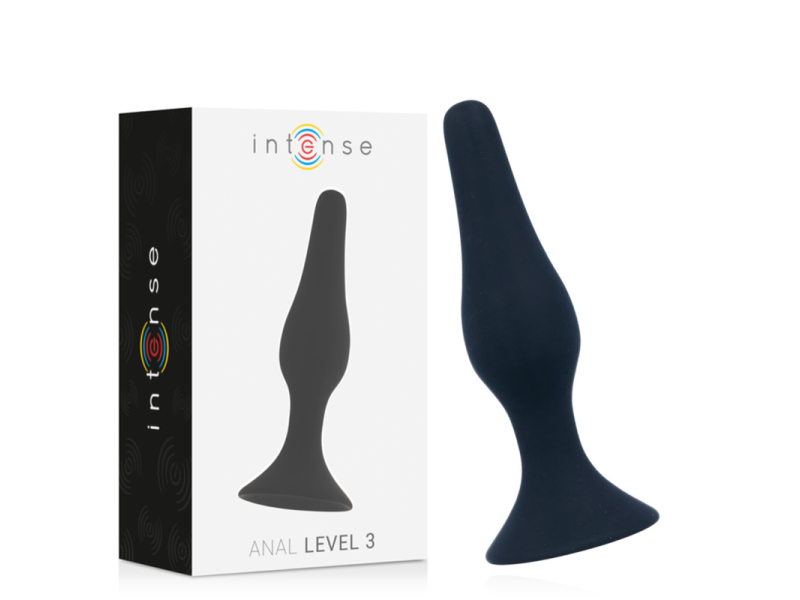 INTENSE - ANAL LEVEL 3 12.5CM BLACK