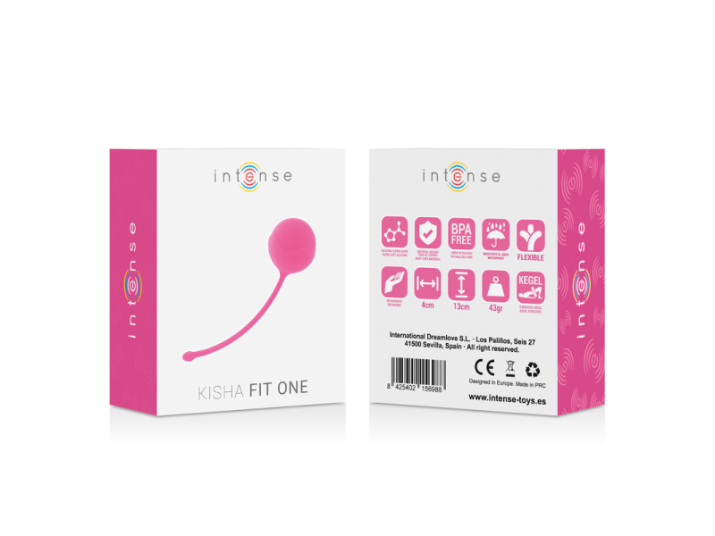 INTENSE - KISHA FIT ONE SILICONE KEGEL FUCHSIA