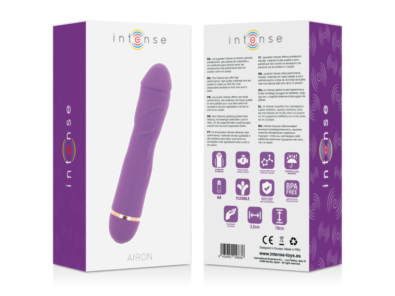 INTENSE - AIRON 20 SPEEDS SILICONE LILAC