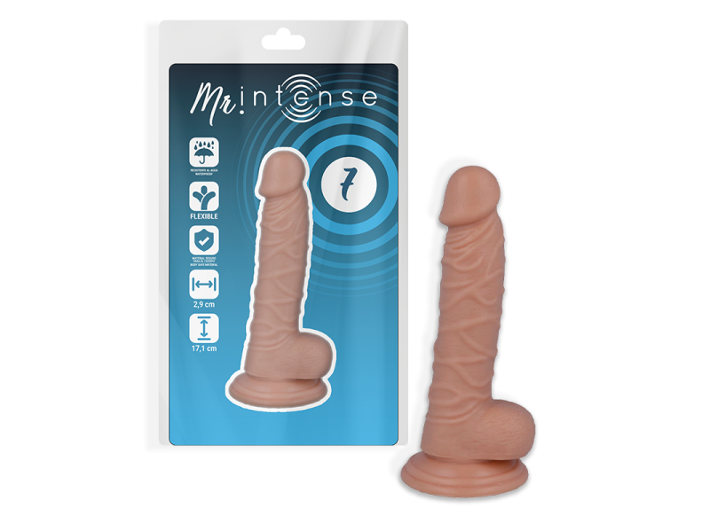 MR INTENSE - 7 REALISTIC COCK 17.1 CM -O- 2.9 CM