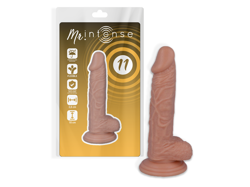 MR INTENSE - 11 REALISTIC COCK 18 CM -O- 3.8 CM