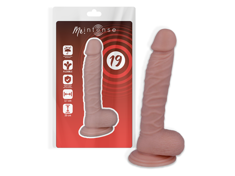 MR INTENSE - 19 REALISTIC COCK 20 CM -O- 3.1 CM