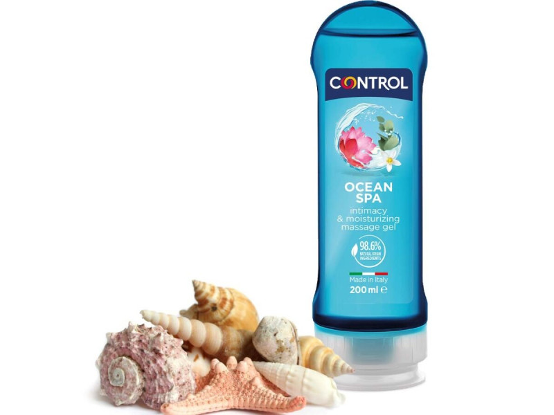 CONTROL - 2 EN 1 MASSAGE & PLEASURE MEDITERRANEAN SEA 200 ML