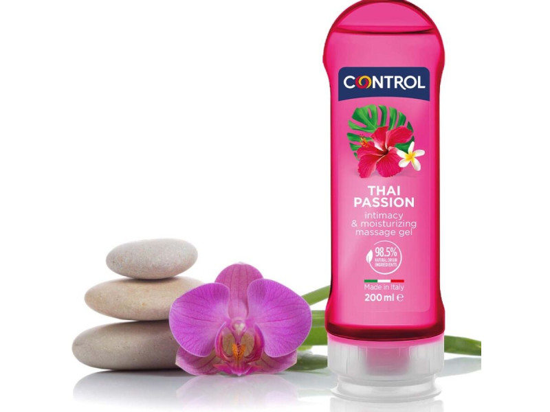 CONTROL - 2 EN 1 MASSAGE & PLEASURE THAI PASSION 200 ML