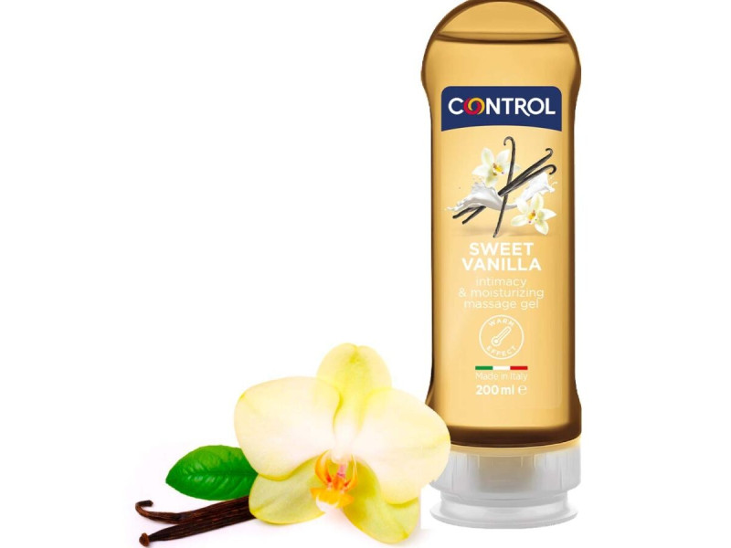 CONTROL - 2 EN 1 MASSAGE & PLEASURE MADAGASCAR SWEETNESS 200 ML