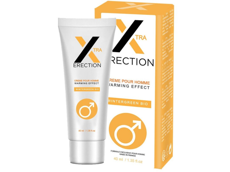 RUF - X ERECTION HEAT EFFECT ERECTION CREAM 40 ML