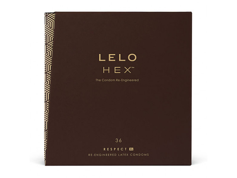 LELO - HEX CONDOMS RESPECT XL 36 PACK