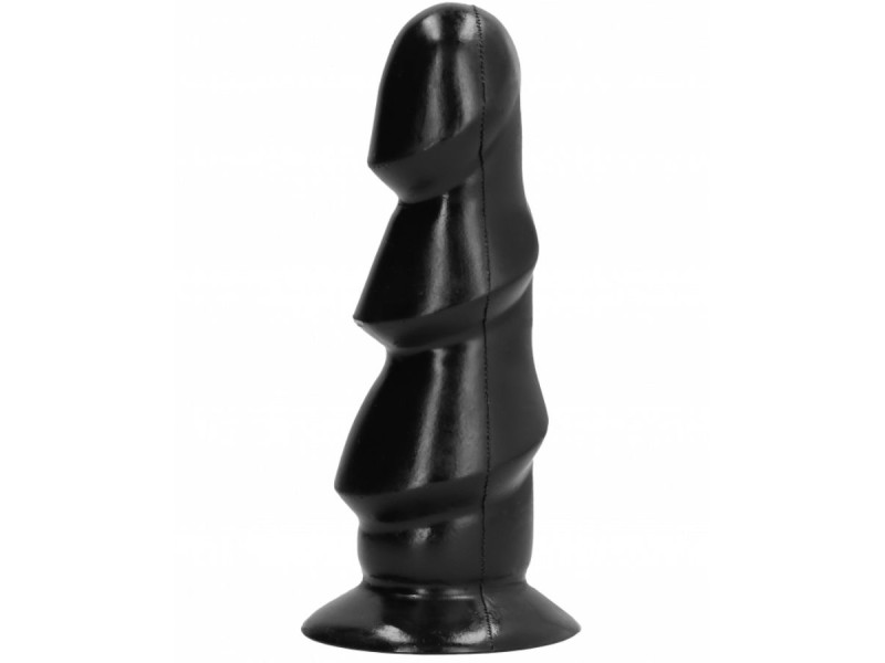 ALL BLACK - DILDO 17 CM