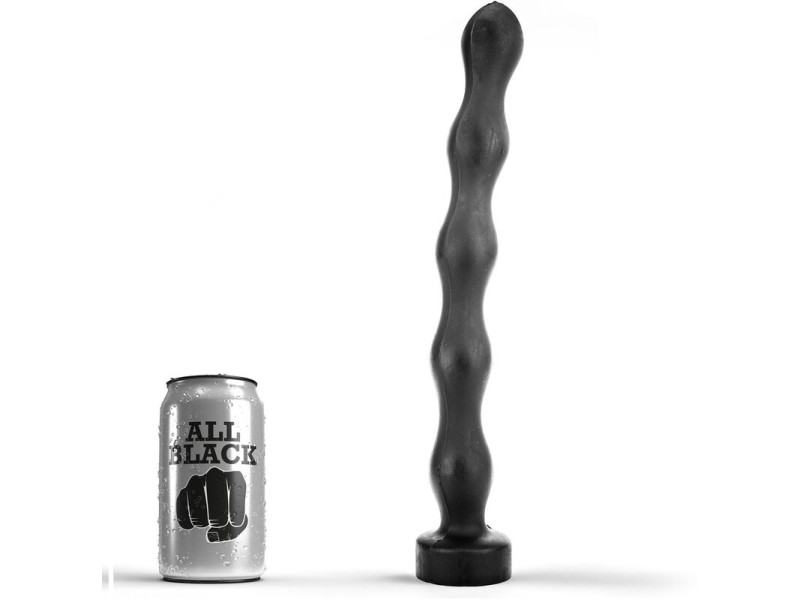 ALL BLACK - ANAL PLUG BALL 32 CM