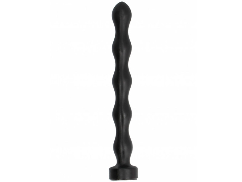 ALL BLACK - ANAL PLUG BALL 32 CM