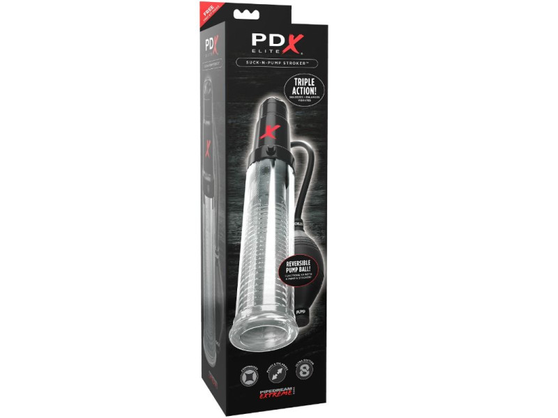 PDX ELITE - SUCK N PUMP STROKER