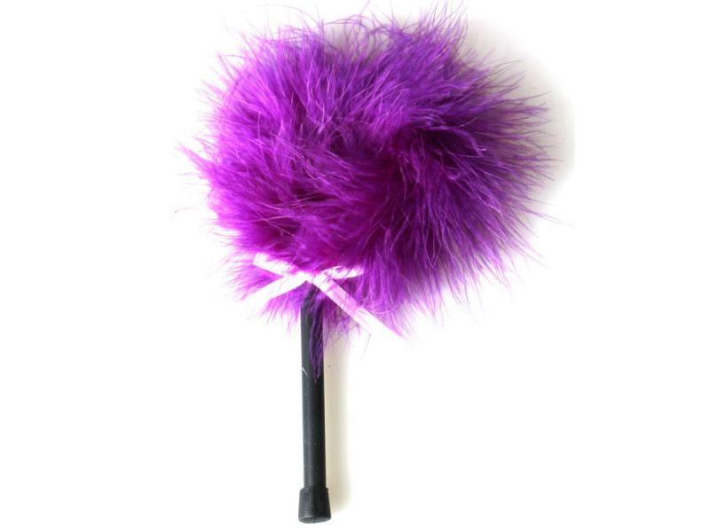 SECRETPLAY - PINK PURPLE MARABOU DUSTER