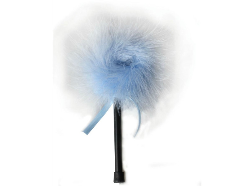 SECRETPLAY - LIGHT BLUE MARABOU DUSTER