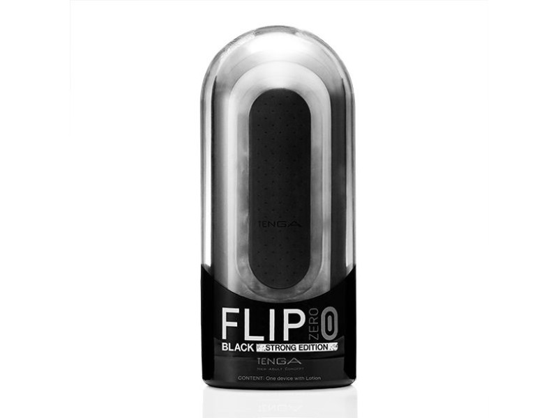 TENGA - FLIP ZERO BLACK MALE MASTURBATOR