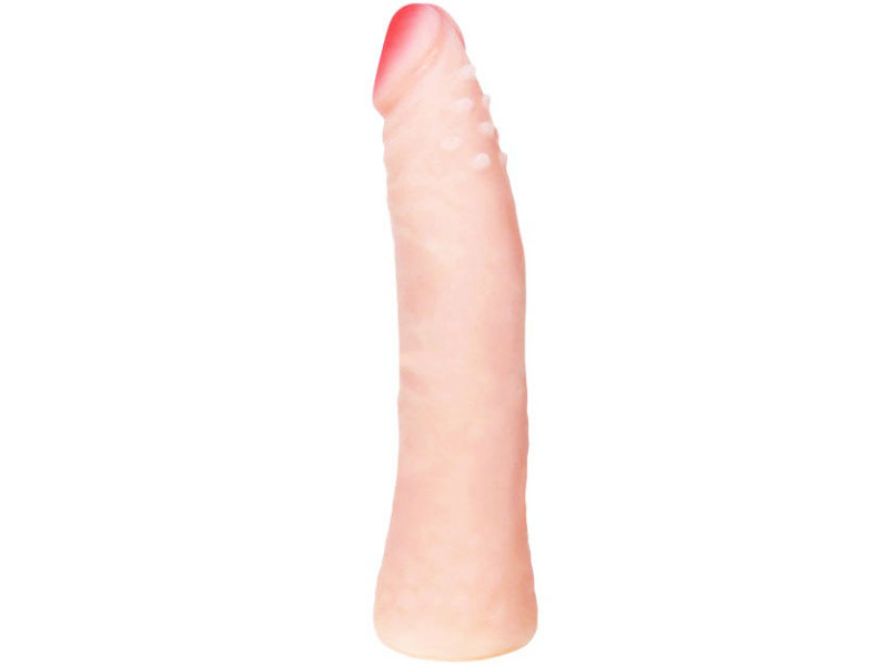 BAILE - REALISTIC SKIN TOUCH SILICONE DILDO 19 CM RANDOM BOX COLOR