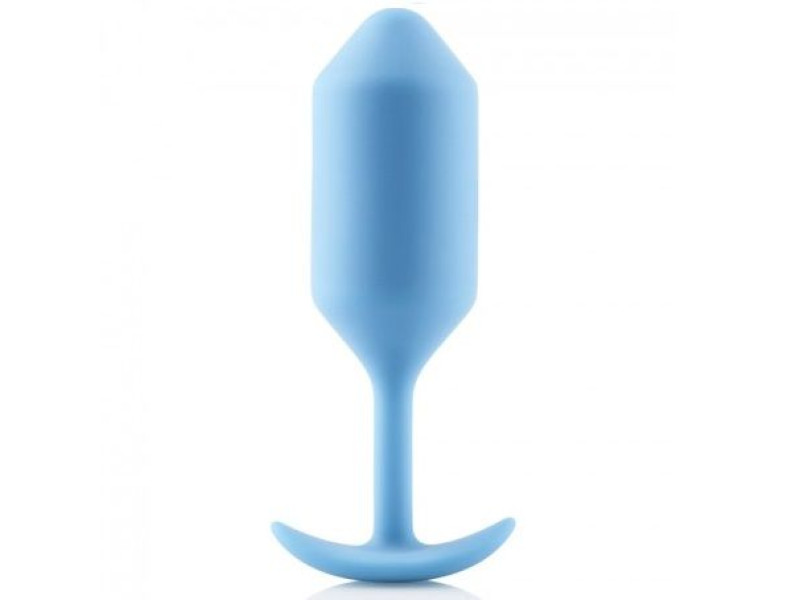 B-VIBE - SNUG ANAL PLUG 3 SKY BLUE