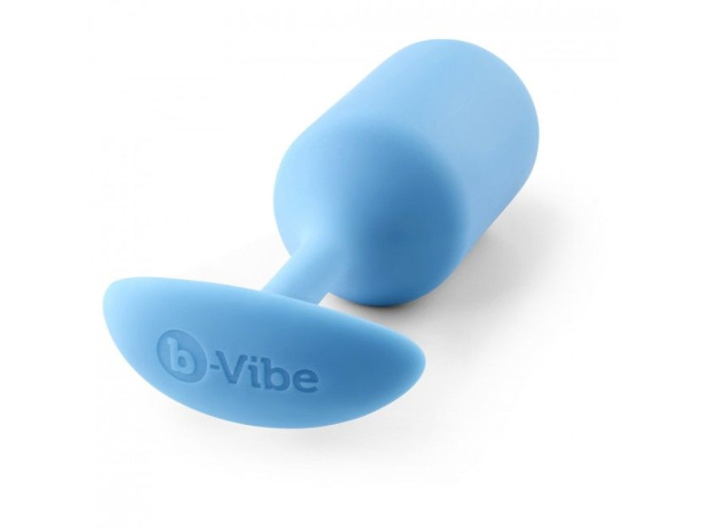 B-VIBE - SNUG ANAL PLUG 3 SKY BLUE