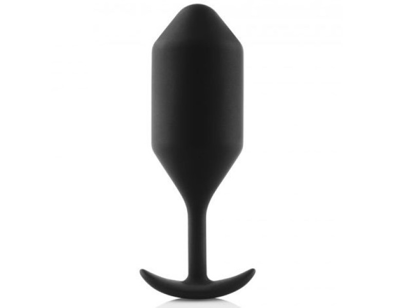 B-VIBE - SNUG ANAL PLUG 4 BLACK