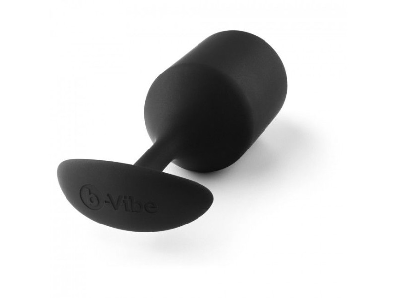 B-VIBE - SNUG ANAL PLUG 4 BLACK