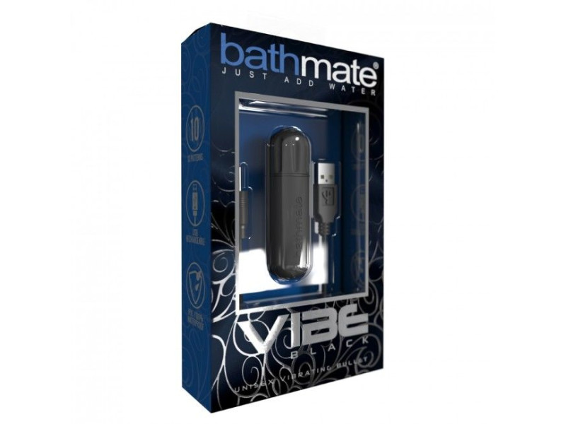 BATHMATE - VIBE BLACK VIBRATING BULLET