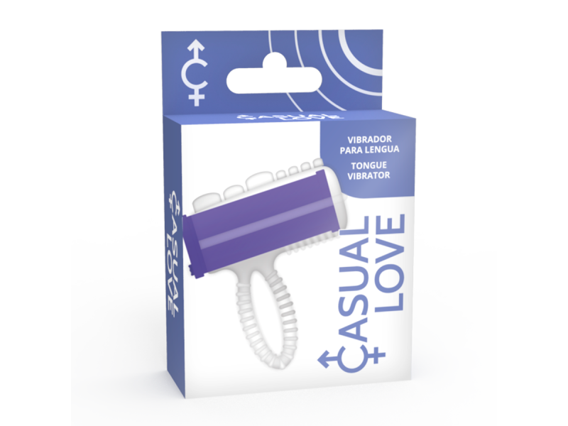 CASUAL LOVE - RING TONGUE VIBRATING PURPLE