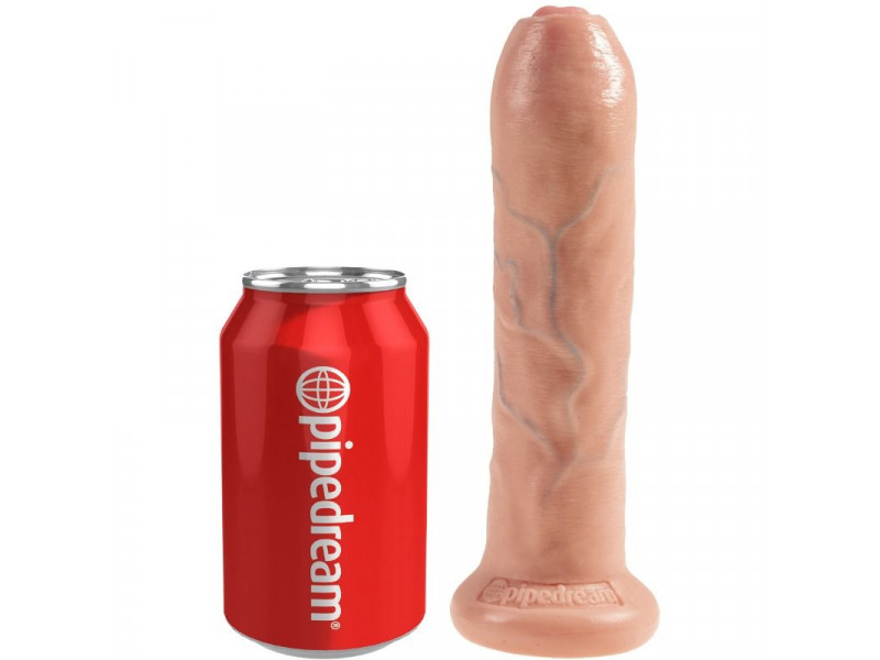 KING COCK - REALISTIC DILDO UNCUT FLESH 21 CM