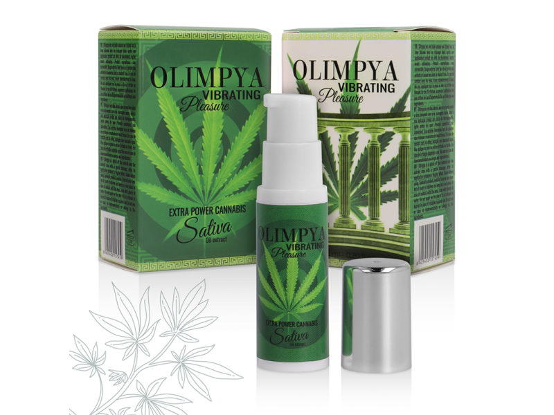 OLIMPYA - VIBRATING PLEASURE EXTRA SATIVA CANNABIS